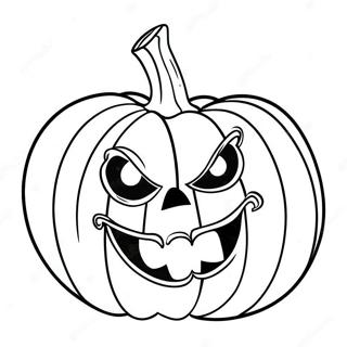 Spoklik Leende Pumpa Malarbild 95770 34905