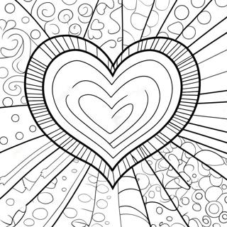 Livlig Romero Britto Hjarta Malarbild 96776 35856