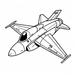 Jaktplan I Flyg Malarbild 96877 35928