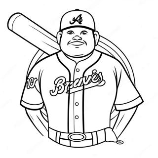 Atlanta Braves Målarbilder