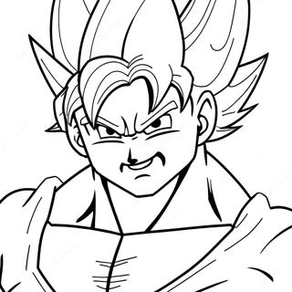 Super Saiyan Goku Malarbild 97879-36833