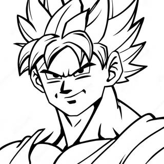 Super Saiyan Goku Malarbild 97879-36836