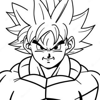 Goku I Super Saiyan Form Malarbild 97880-36838