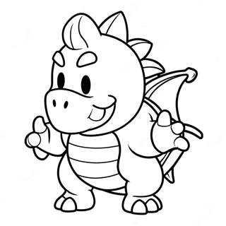 Bowser Jr Målarbilder