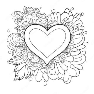 Alla Hjartans Dag Hjartan Malarbild 98446-37284