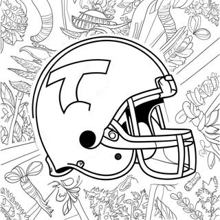 Michigan Fotbollslags Logotyp Malarbild 98956-37675