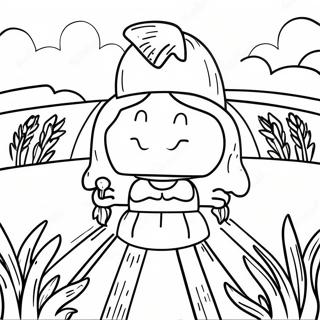 Lekfull Majsfalt Scen Malarbild 99011 37732