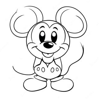 Mickey Mouse Alla Hjartans Dag Malarbild 99135-37816