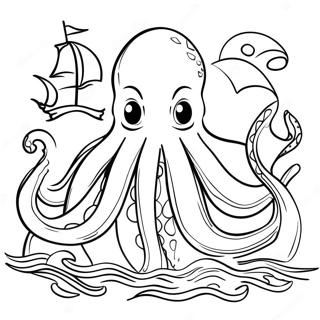 Kraken Malarbild 99161-37835