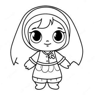 Sot Mira Karaktar Malarbild 99420 38231