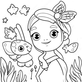 Mira Med Magiska Varelser Malarbild 99421-38233