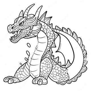 Vild Vattendrake Malarbild 99447-38068