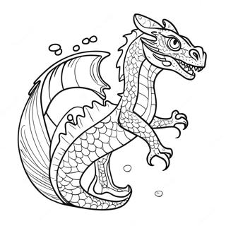 Vild Vattendrake Malarbild 99447-38257