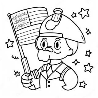 Glad Patriotdag Barnens Malarbild 99755 38500